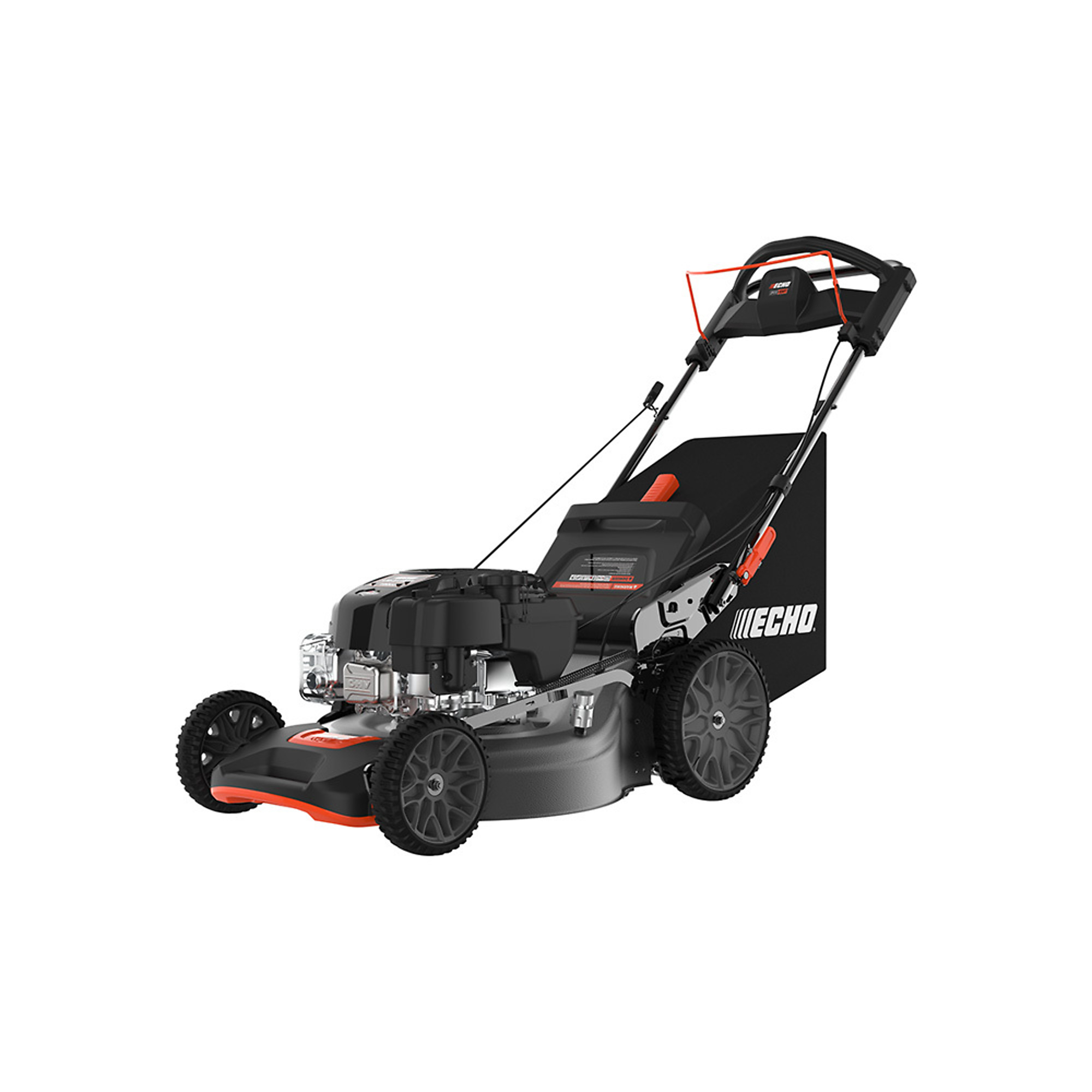 ECHO, Gas-Powered Self-Propelled Lawn Mower, Cutting Width 20 in, Power Source Gas, Model# LM-2119SP